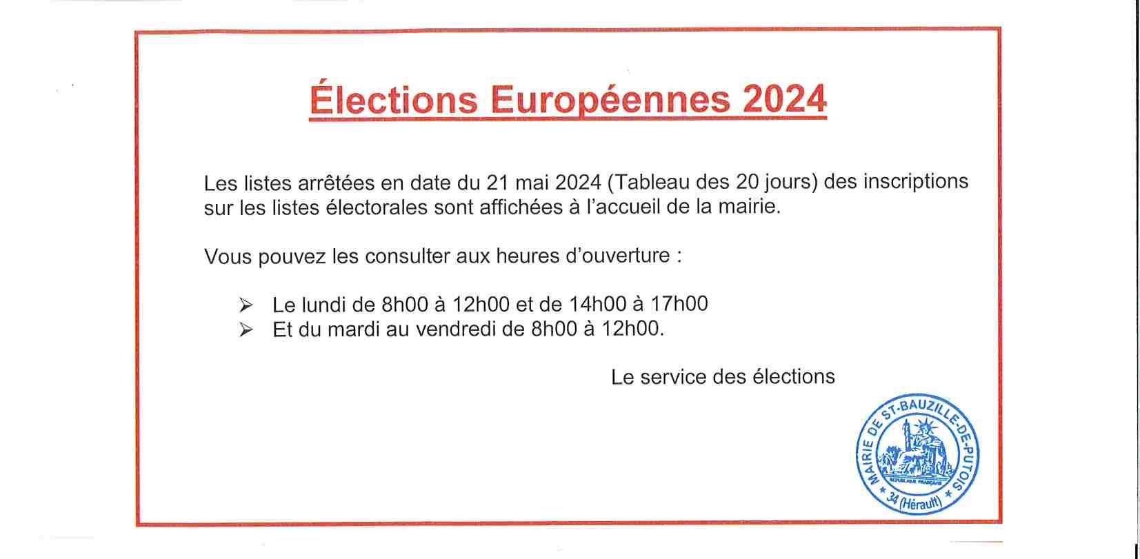 Élections Européennes