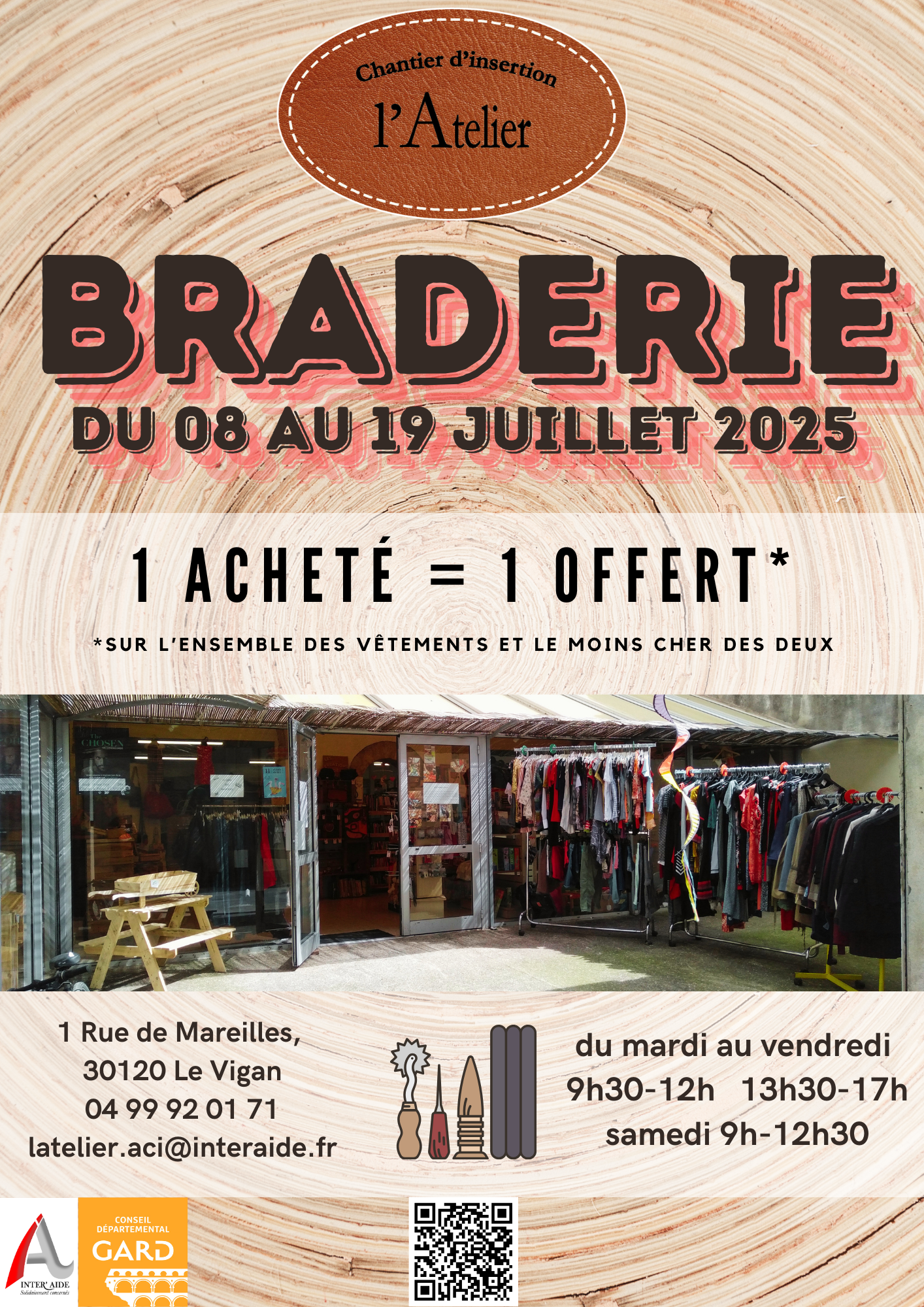 braderie juillet 2025