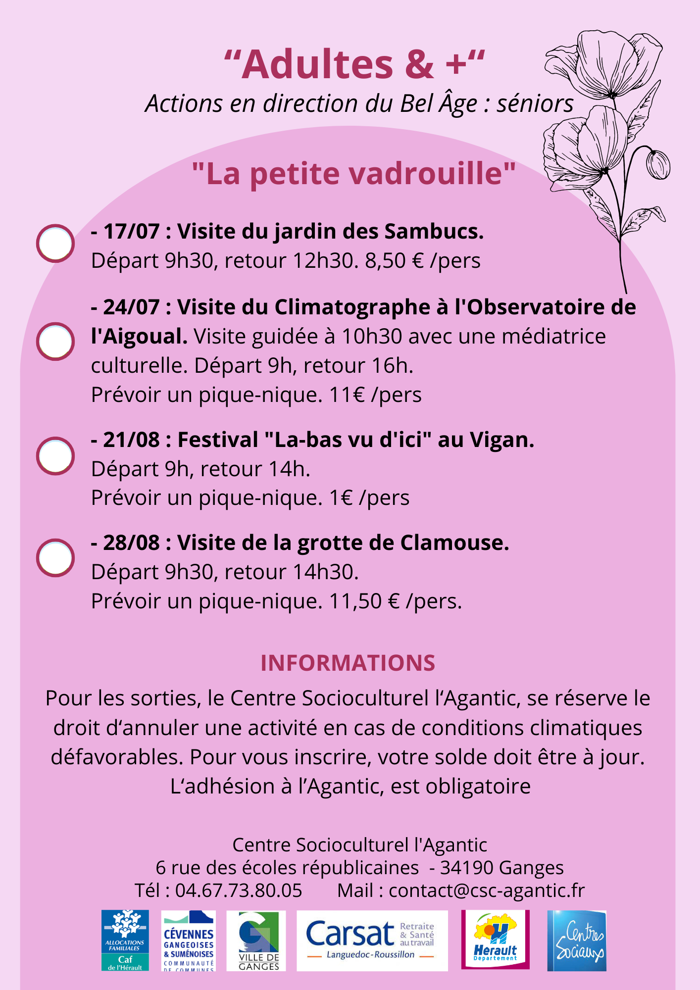La petite vadrouille été 2025