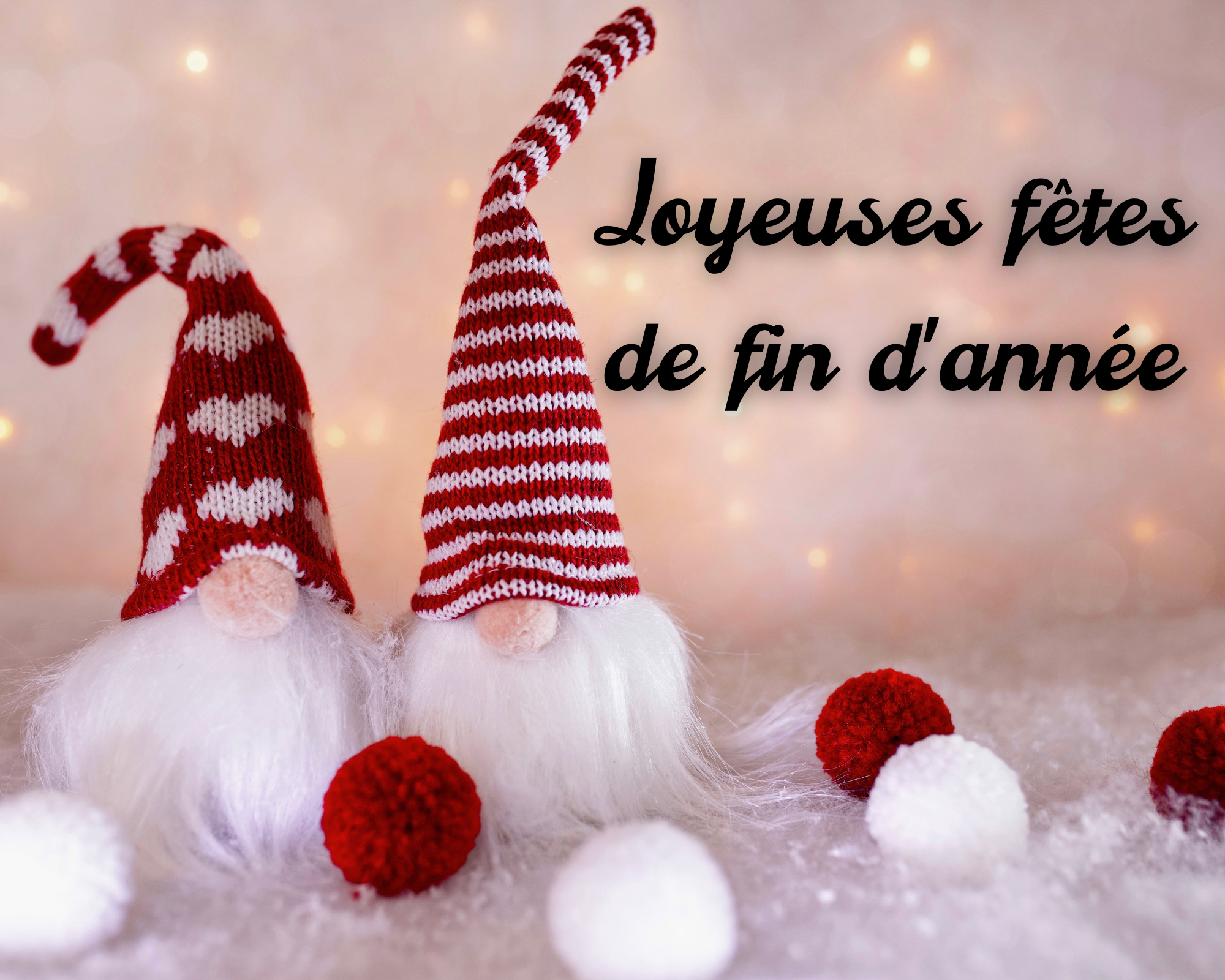 Joyeuses fêtes de fin dannée